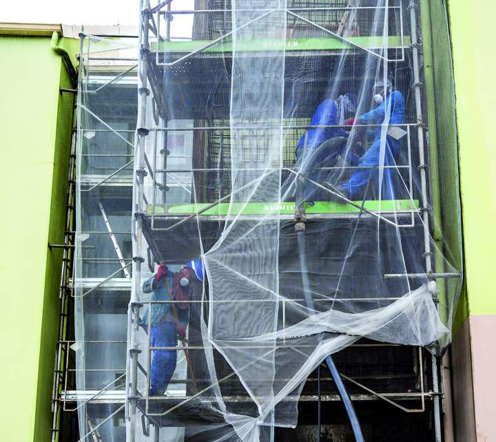 Béton projeté Martinique