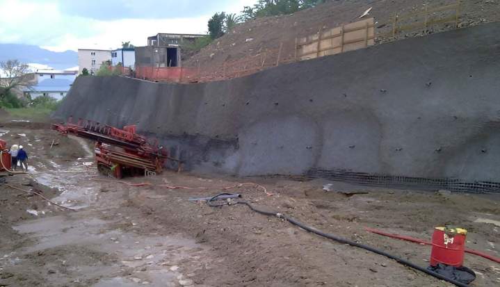 Stabilisation de terrain Martinique