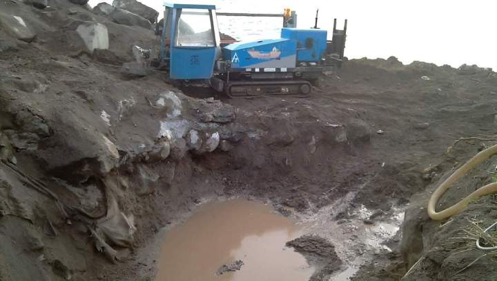 Pose de conduites souterraines sans excavation ouverte