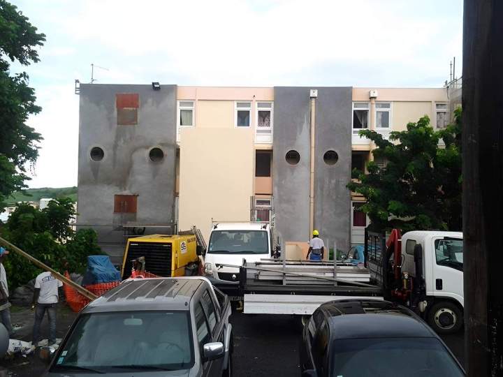 Consolidation de bâtiment Martinique